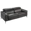 Image de Canapé 3 places en cuir avec relax 6051C, 215 x 103 x 99 cm. -
