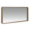 Image de Miroir avec cadre en bois de noyer 3035C, 100 x 50 x 7 cm. -