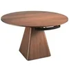 Image de Table à manger extensible 1081C, Ø140 x 80 x 75 cm. / Ø140 x 75 cm. -