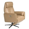 Image de Fauteuil relax pivotant en cuir Arena 5086C, 79 x 83 x 108 cm. -