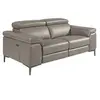 Image de Canapé 2 places en cuir avec relax 6121C, 170 x 102 x 97 cm. -