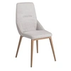 Image de Chaise en tissu gris clair