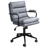 Image de Chaise de bureau pivotante en tissu gris 4155, 59 x 63 x 90 cm -