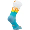 Image de SPORCKS - Hot - Chaussettes running Blue / White - L