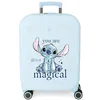 Image de Disney Joumma Bags Stitch Vous êtes des valises Cabine Magiques, Ensemble de valises, Fabriqué en ABS, Un matériau résistant et léger, Fermeture latérale à Combinaison en occasion ou reconditionné