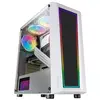 Image de Boîtier PC Gaming ATX MC-ART Blanc, Verre Trempé Dessinable, ARGB 12 Modes