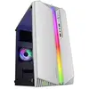 Image de Boîtier PC Gaming Micro-ATX MC-S1 Blanc, Eclairage ARGB, Ventilateur FRGB