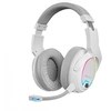 Image de Casque Sans Fil ARGB Flow Over-Ear MHW-100 Blanc Microphone Compatibilité Universelle