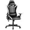 Image de Chaise Gaming Leather PU MGC-PRO, Accoudoirs 2D, Dossier Inclinable, Blanc