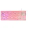 Image de Clavier TKL H-Mech FRGB MK023, Anti-ghosting Rose Langue Français