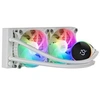 Image de Refroidissement Liquide AIO ML-LCD240, TDP 500W, 2x Ventilateurs FDB ARGB 120mm, Ecran LCD, Opti-Chamber 3rd Gen, Blanc