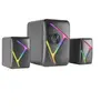 Image de RGB 2.1 Gaming Enceintes et Subwoofer 35W Mars Gaming MS-H21, Inverted Drivers 3D Surround, Noir