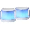 Image de Haut-parleurs Bluetooth 5.3 MS-AURA, DSP 15W, RGB ClearView, Blanc