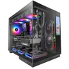Image de Mars Gaming MC-Mirage, Boîtier Gaming ATX, Écran LCD IPS 7,2  Personnalisable, Verre Trempé Continu Frontal et Latéral, Structure Double Chambre, Support Watercooling Jusqu’à 360mm, Noir en occasion ou reconditionné