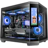 Image de Mars Gaming MC-3TCORELCDM Boîtier Gaming Micro-ATX, Écran IPS de 7,2  Personnalisable, Triple Verre Trempé, Structure Double Chambre Latérale, Support de Refroidissement Liquide jusqu'à 360mm, Noir en occasion ou reconditionné