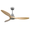 Image de Ventilateur de plafond réversible Wifi avec télécommande - SalamisD132C0466941 Argent