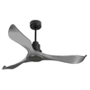 Image de Ventilateur de plafond Réversible Thermostat Wifi Télécommande Mémoire TrawanganD132C0467178 Noir