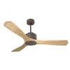 Image de Ventilateur de plafond ø132 cm avec Wifi Réversible Hypersilence Paros D132 C02 65333 Chocolat