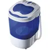 Image de Mini Machine à Laver Portable avec Centrifugeuse, pour Camping et les Voyages WM1111 Blanc/Bleu