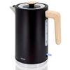 Image de Nordic Bouilloire Electrique 1,7L Sans Fil, Ebullition Rapide Sans BPA, Base 360 KT1165BLK Noir