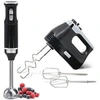 Image de Elegance Set Mixeur Plongeant 2 Vitesses + Batteur Pâtisserie 5 Vitesses + TURBO SKT1187BLK Noir