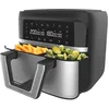 Image de Cecotec Friteuse à Air sans Huile - 9L Séparable en 2 - Air Fryer Cecofry Dual 9000, 2850W, Diététique et Digitale, Panneau Tactile, Température Double et Réglable, 6 Modes, Technologie PerfectCook en occasion ou reconditionné