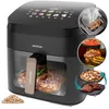 Image de Cecotec Air Fryer Cecofry&Grill Smokin' 8500. Friteuse à Air sans Huile, Grill, Plancha, Fonction Fumoir, Résistance Double, Cuisson Uniforme, Idéale pour Viandes et Pizzas en occasion ou reconditionné