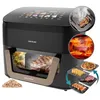 Image de Cecotec Air Fryer Cecofry&Grill Smokin' 11000. Friteuse à Air sans Huile, Grill, Plancha, Fonction Fumoir, Résistance Double, Cuisson Uniforme, Idéale pour Viandes et Pizzas en occasion ou reconditionné