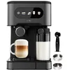 Image de Cecotec Cafetière Express Semi-automatique Power Espresso 20 ColdBrew Latte. 1350W, 20 Bars, Froid, Tiède ou Chaud, Écran Tactile, Réservoir d'Eau 1,5L et 500ml Lait, Chauffe-tasses, Double Bras en occasion ou reconditionné