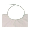 Image de Queraló qa-00119/03 bavoir en coton imperméable 80 x 40 cm blanc