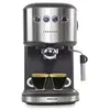 Image de Machine à café Toscana - 850 W - 20 bars - Porte-filtre Double - Adaptateur Capsules - Buse Vapeur - Couleur Argent