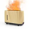 Image de Humidificateur et Diffuseur d'Arômes avec effet de flamme Essence - 240 ml - Minuterie - 7 couleurs - Ultrasilencieux - Aromathérapie