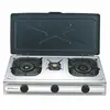 Image de réchaud à gaz FO3500 Acier inoxydable (3 Cuisinière)