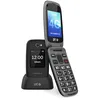 Image de SPC Harmony 4G - Téléphone Portable Senior à Clapet avec Grosses Touches, Compatible avec appareils auditifs, Configuration à Distance, Bouton SOS, Volume élevé, Socle de Charge, Noir en occasion ou reconditionné