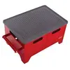 Image de Barbecue à l'éthanol 1.2L en acier rouge BB01 Rouge