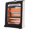 Image de Chauffage halogène 800W deux puissances et faible consommation HEATY QU 800 Noir