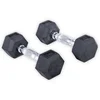 Image de Olive Haltère Rubber Hex 3kg 2 Unités