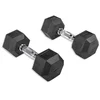Image de Olive Haltère Rubber Hex 7kg 2 Unités