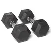 Image de Olive Haltère Rubber Hex 8kg 2 Unités