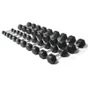 Image de Olive Kit D´haltères Hexagonales En Caoutchouc 1 à Paires 10kg