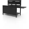 Image de TABLE ROULANTE CREDENCE ACIER FERME NOIR