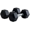 Image de Bodytone Haltère Hexagonale Rubber 7.5kg 2 Unités