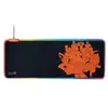 Image de Tapis de souris XL gaming avec RGB Dragon Ball Super Noir et orange