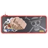 Image de One Piece Luffy XL Tapis de Souris - Lumière LED Rouge sur les Bords - Base en Caoutchouc Antidérapante