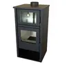 Image de Eider Biomasa Poêle à bois - modèle LUX - 9,7 kW - jusqu'à 210 m³ - H.104,3 x l.50 x P.46,4 cm - Classe énergétique A