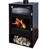 Image de Eider Biomasa Poêle à bois - modèle ASTON - 10,2 kW - jusqu'à 225 m³ - H.97 x l.63 x P.50 cm - Classe énegétique A