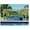 Image de Maderland Pergola en bois autoportante - modèle VALENCIA - 400 x 300 cm