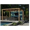 Image de Maderland Pergola en bois autoportante - modèle SANTANDER - 600 x 400 cm