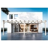 Image de Maderland Pergola en bois adossée - modèle SEVILLA - 600 x 400 cm
