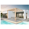 Image de Maderland Pergola en bois adossée - modèle BURGOS - 600 x 400 cm